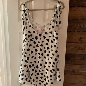 NWT buddy love tie tank top/tunic